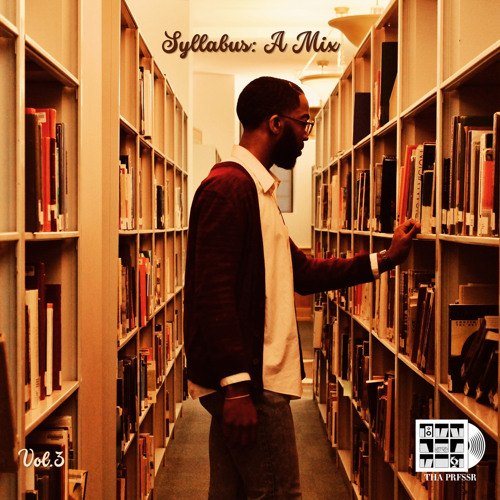 Syllabus: A Mix, Vol. 3 cover, in the library stacks